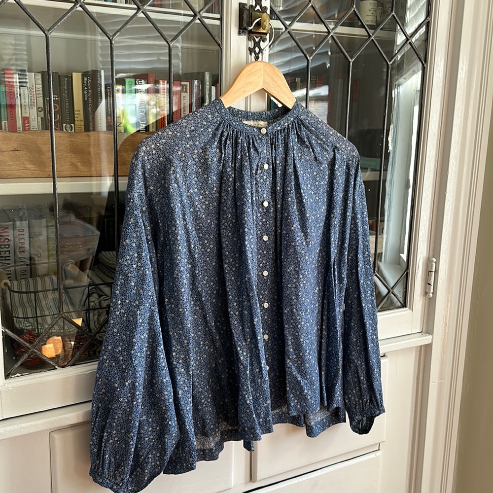 Doen Jane blouse. This was from a collaboration with Net-a-Porter